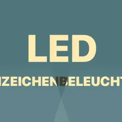 LED Kennzeichenbeleuchtung: Achtung, illegale Umbauten können eine Strafe nach sich ziehen.