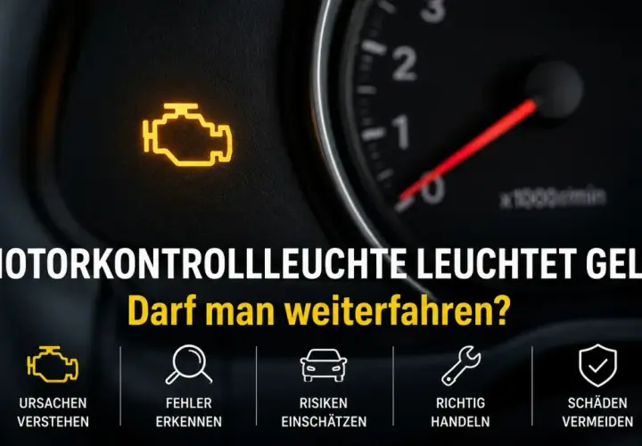 Gelbe Motorkontrollleuchte leuchtet. Was tun, wenn die gelbe Motorkontrollleuchte angeht? Hier erfahren Sie mehr.