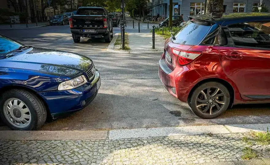 Parken am abgesenkten Bordstein - was ist erlaubt?