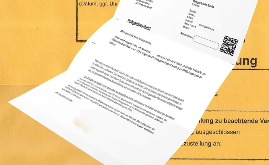 Blitzer ohne Blitz? So prüfen Sie den Bußgeldbescheid